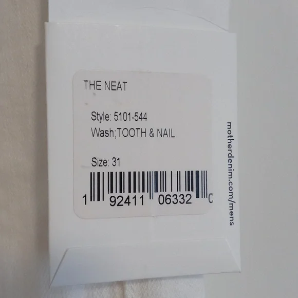 🆕️ 🤍Mother🤍 - The Neat Jean In Tooth & Nail
